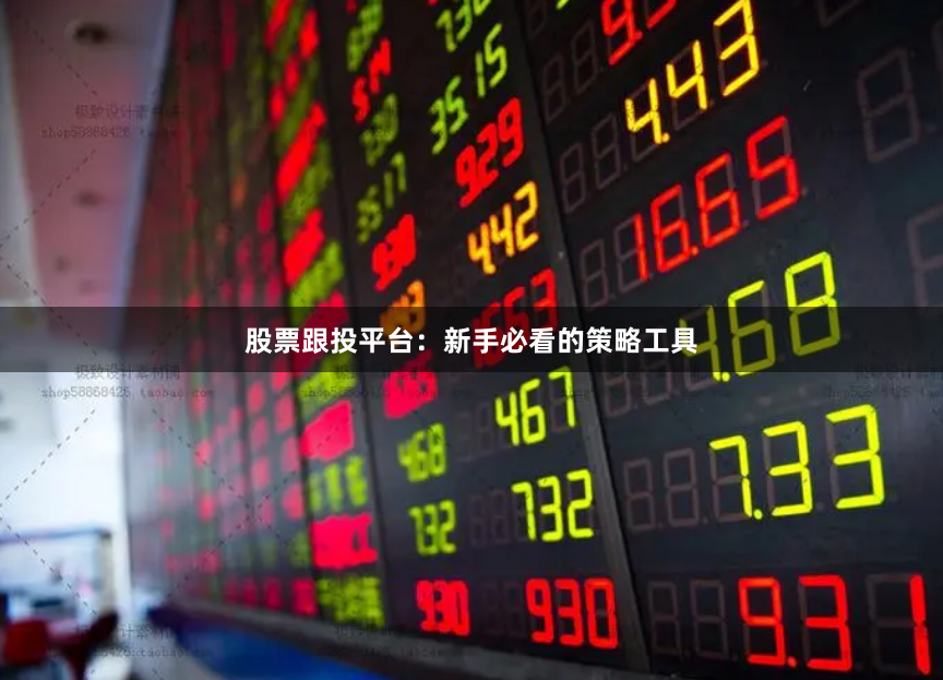 股票跟投平台：新手必看的策略工具